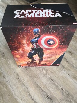 Socha Captain Amerika Sideshow 1/4 Exclusive - 4