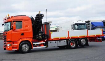 9240 - Scania G 410 - 6x2 - Valník + HR-HIAB 244 EP-5 – EURO - 4