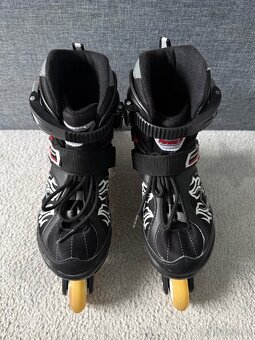 Kolečkové inline rostoucí brusle Bladerunner, vel. 32/35 - 4