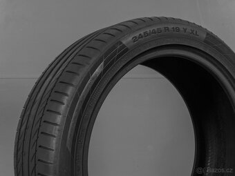 2x použité letní pneumatiky Continental 245/45/19 (1517TK) - 4