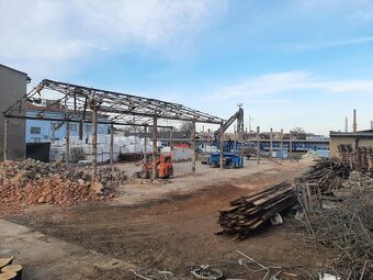 Ocelová konstrukce haly - 4