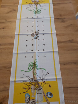 Ubrus středový s velikonočním motivem - 4