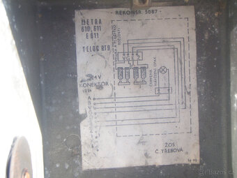 Rychlomer TELOK z lokomotivy T 669 - 120 km/h čti popis - 4