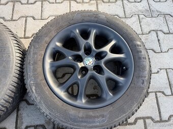 4x al kola 5x98 15 + pneu zimní 185/65 R15 - 4