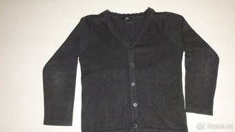 Svetřík, mikina velikost 122/128 a svetr a mikina  vel. 122 - 4