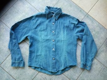 Dámská halenka/triko s 3/4 a dlouhým rukávem-vel. 38, 40, 42 - 4