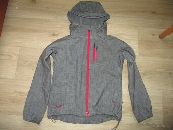 bundy, zateplené kalhoty, bačkory vel. 130-140 - 4