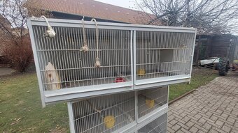 Voliera tři kusy + podvozek - 4