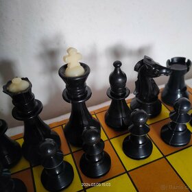 Retro šachy - šachové figurky SSSR - 4