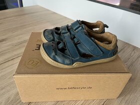 Barefoot sandály Blifestyle, modré, velikost 28 - 4