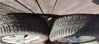 Audi alu kola - pneu zimní 6.5j x 16H2 ET 49 rozteč 5x112 - 4