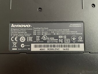 Lenovo ThinkPad Pro Dock 40A1 s klíčem, 2ks - 4