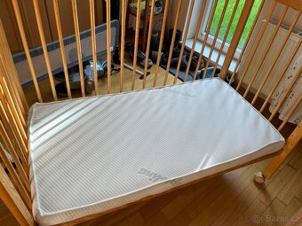 Detska postylka drevena 120 x 60 - 4