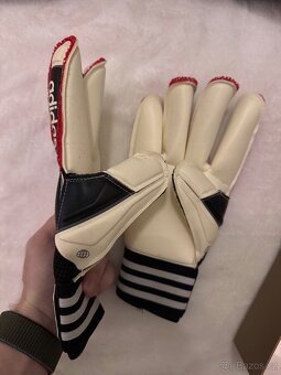 Brankárske rukavice Adidas Tiro Pro veľkosť 8.5 - 4
