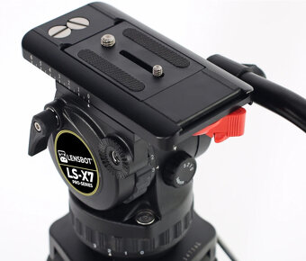 LENSBOT LS-X7 s fluidní video hlavou - 4
