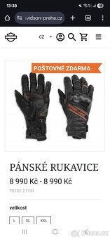 Rukavice Harley Davidson - 4