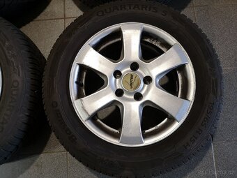 Ford Focus Cmax alu 15 + celoroční 195/65/15. - 4