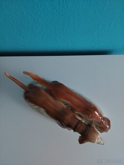 Retro porcelanova soska lovecti psi ROYAL DUX - 4