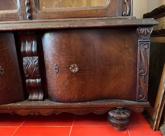TOP-Luxusní starožitná vitrína, 1. Republika - 4