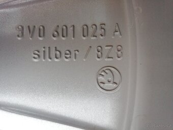 alu kola Škoda Superb 3 zimní 215/55/17 - 4