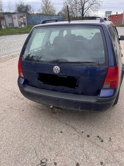 VW Golf 4 variant 1.9 66kW. 2001 - 4