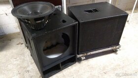 Basové reproboxy 18" Faital Pro 18XL1600, 4ohm, 4x 3200W - 4