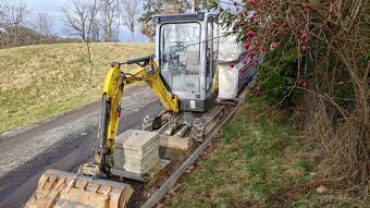 Wacker Neuson , pásový minibagr - 4