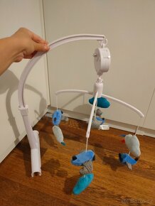 Kolotoč nad postýlku BabyOno s hudbou a hračkami - 4