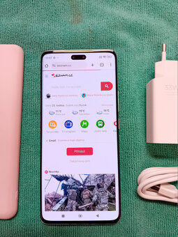 Xiaomi 13 Lite - 5G, RAM 8GB/256GB, růžová barva, TOP STAV - 4