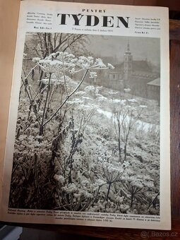 PRODÁM KNIHU PESTRÝ TÝDEN ROK 1937 - 4