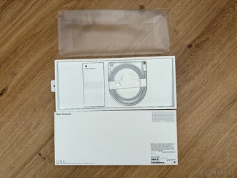 Apple Magic Keyboard CZ stříbrná Lighting - 4