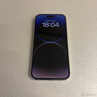iPhone 14 Pro 128GB silver, jako nový, záruka 12 měsíců - 4