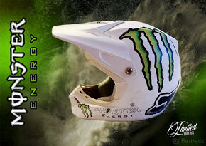 Fox V3 Ricky Carmichael Monster Pro Matte 12 Helmet (vel. L) - 4