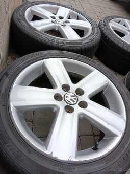 Alu 16 5x100 pneu 205 45 letní - 4