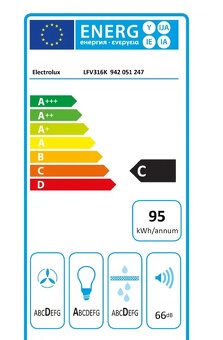 Digestoř ELECTROLUX LFV316K-NOVÁ- - 4