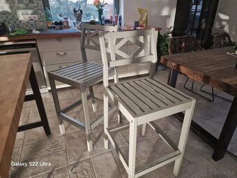 Nové barové židle v krásné barvě - 4