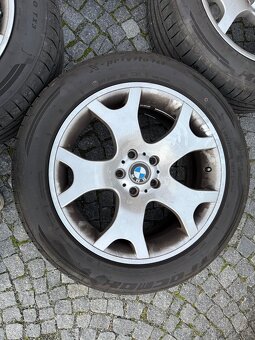 Litá kola BMW 5x120 R19 s letními pneu 255/50 a 285/45 R19 - 4