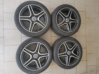 Originální ALU kola Mercedes-Benz 7,5Jx18H2 ET49+letní pneu - 4