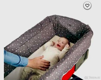 Kufr Multi 6v1 – postýlka, vanička, přebalovák, lehátko/koš - 4