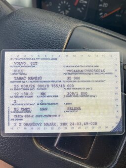 Prodáme tahač Volvo FH 12 420, 6x2, rok: 05/2000. Manuál, - 4