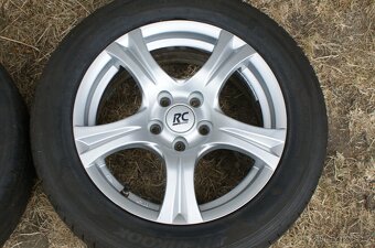 R16 alu kol na vozy Ford Volvo letni pneu 215/55/16 - 4