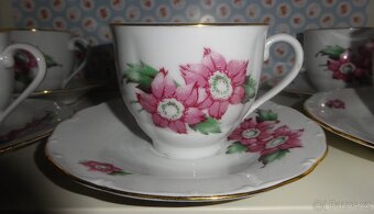 Sada romantických retro šálků - 4