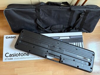 Elektronické klávesy Casio CT S300 černé + BATOH - 4
