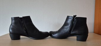 Kožené kotníkové boty Ecco - 4