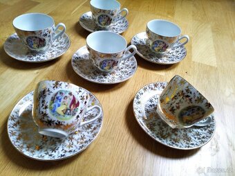 Pekna retro souprava na kávu - 4