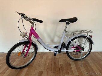 Dětské kolo 20” bílo-růžové - 4