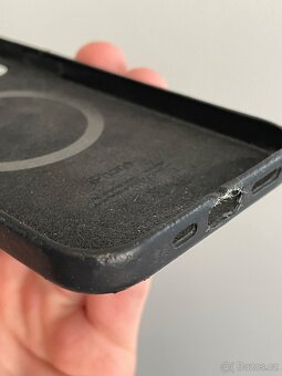 Originální kožený kryt iPhone 12 Pro - 4