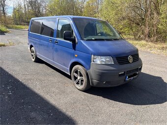 VOLKSWAGEN TRANSPORT Long 2.5TD,96KW,5míst,regály,folie - 4