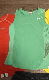 Dětské tenisové oblečení Babolat a Nike vel. 128/140 - 4