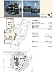 ☀ Pag/ Šimuni – moderný apartmán 69m2, s pohľadom na more - 4